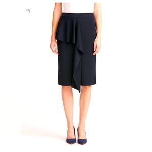 NWT!  CARLISLE NAVY BLUE SKIRT